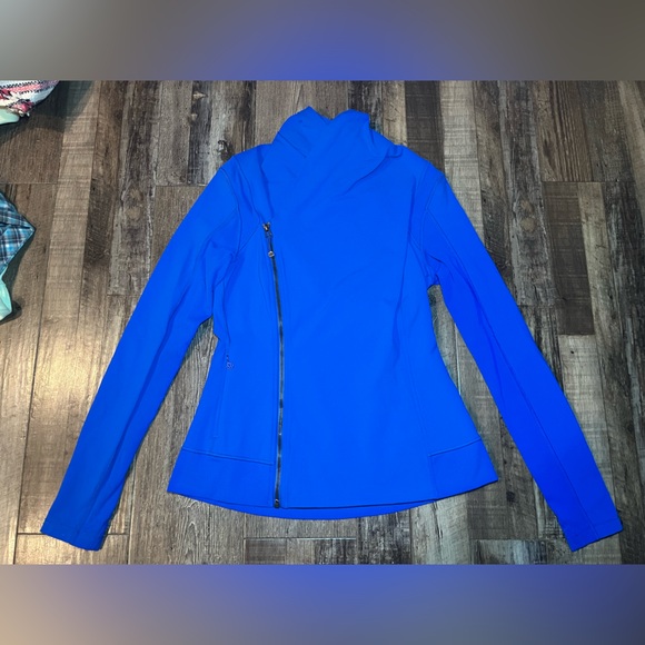 Lululemon Bhakti Yoga Jacket Baroque Blue Size 12 - Picture 2 of 7